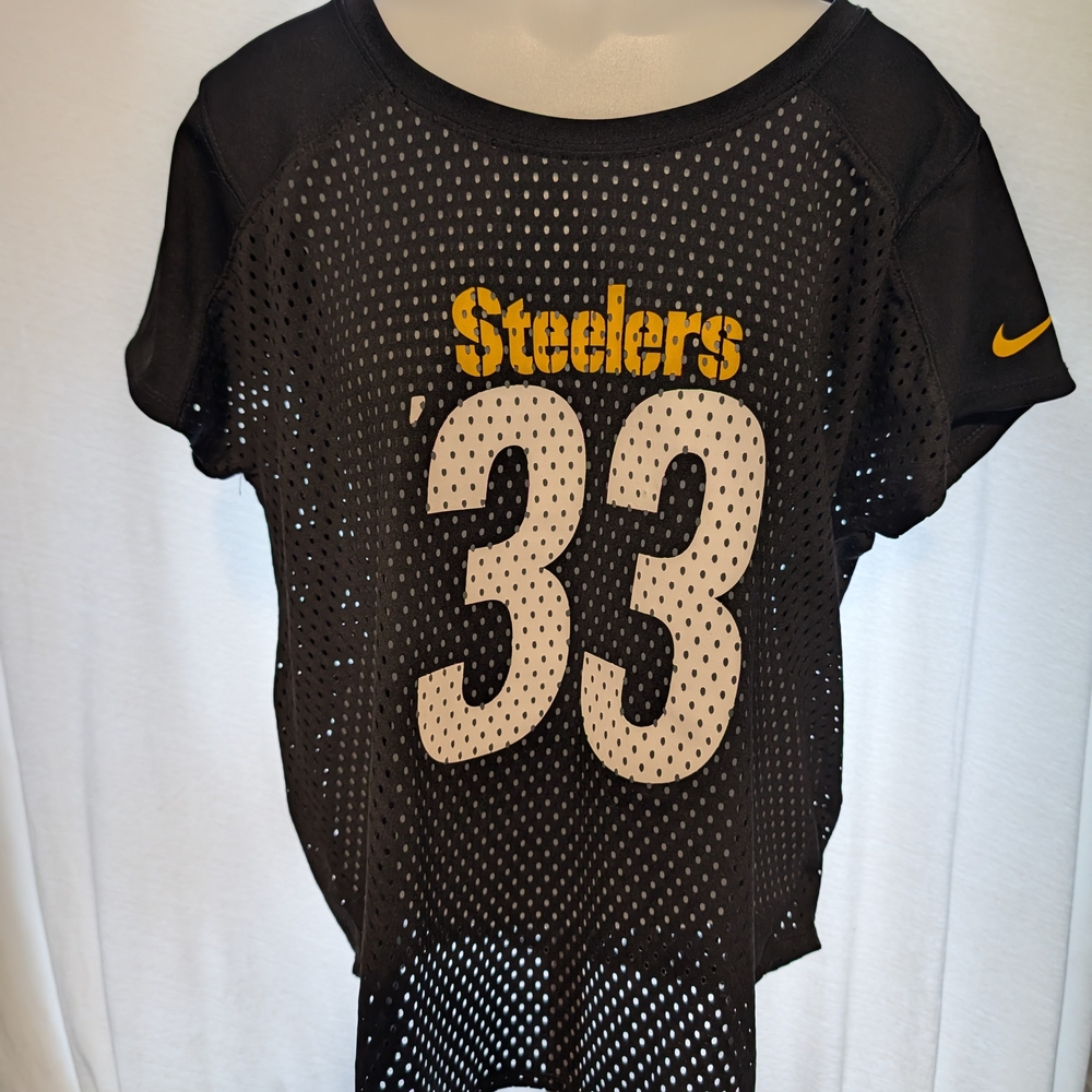 NFL Black Mesh Team Apparel Jersey